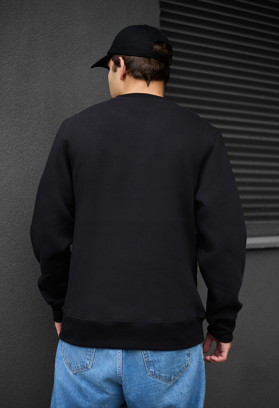 Bluză de trening Staff black basic fleece