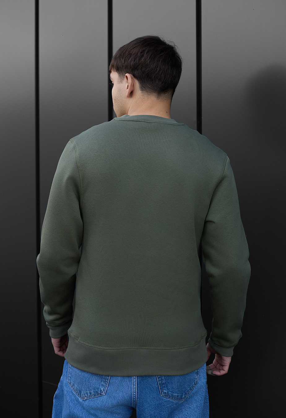 Bluză de trening Staff khaki2 basic fleece