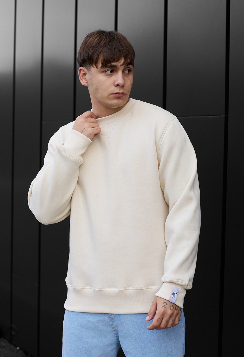 Bluză de trening Staff milk basic fleece