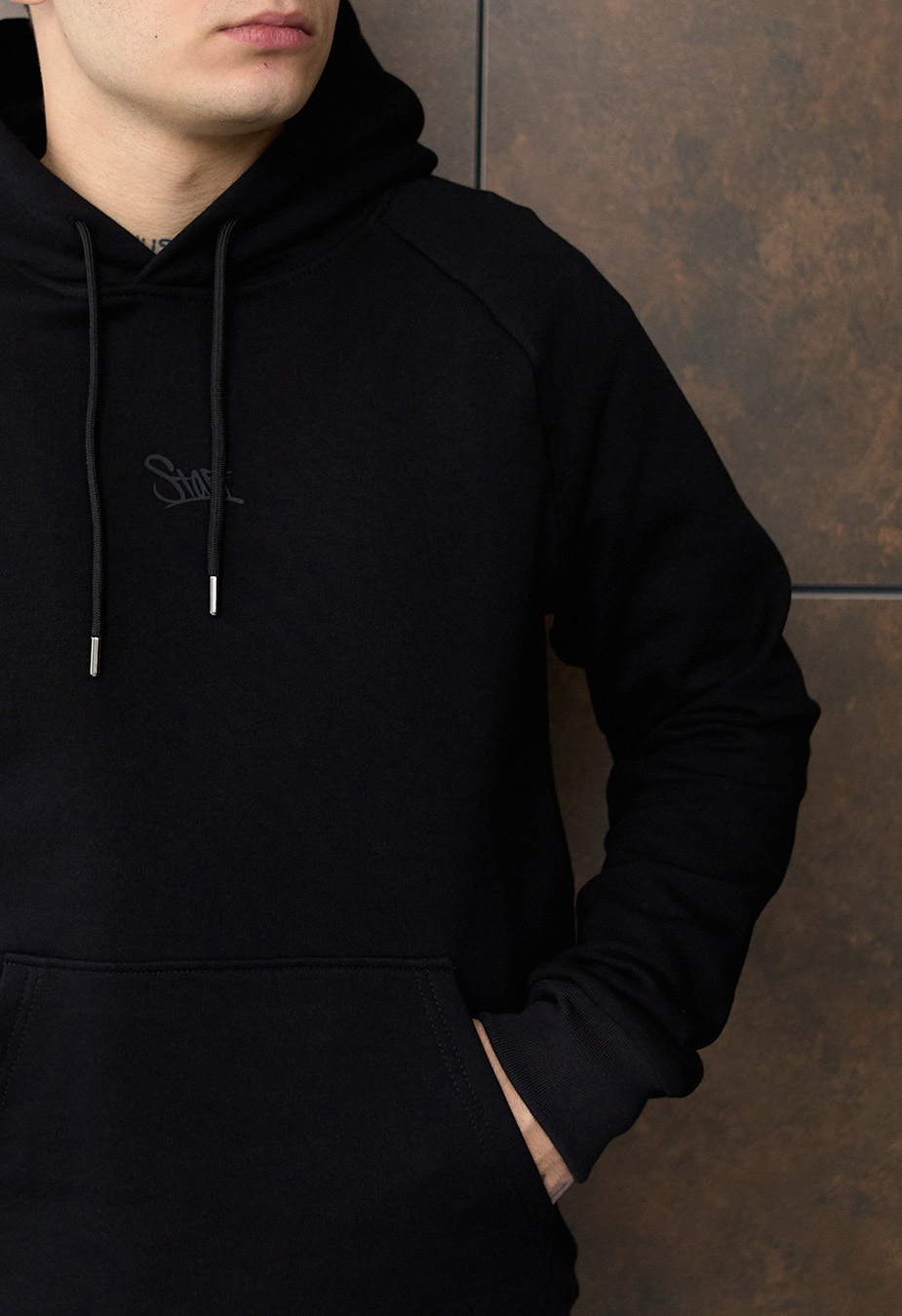Hanorac Staff black logo reglan
