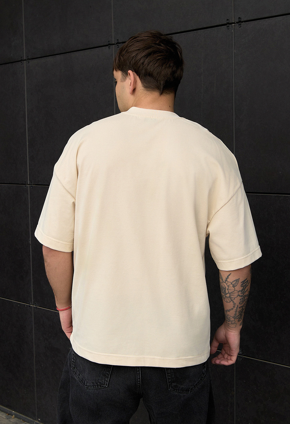 Tricou Staff milk logo oversize