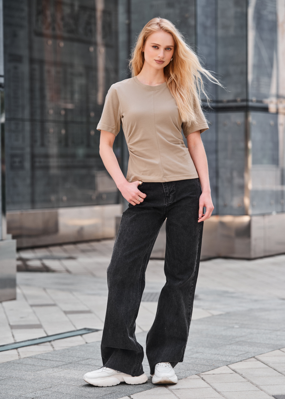 Tricou de damă Staff sju dark olive