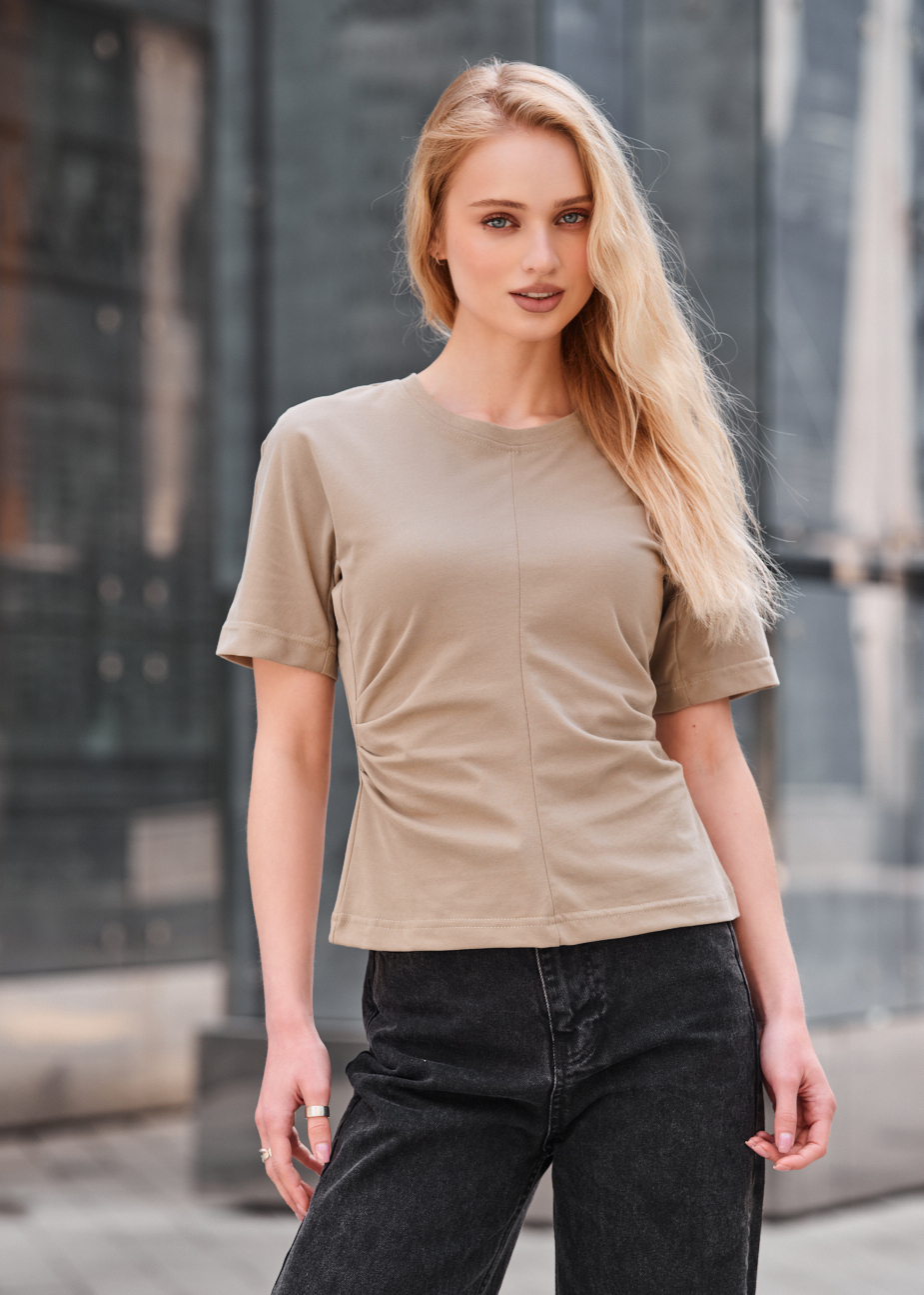 Tricou de damă Staff sju dark olive