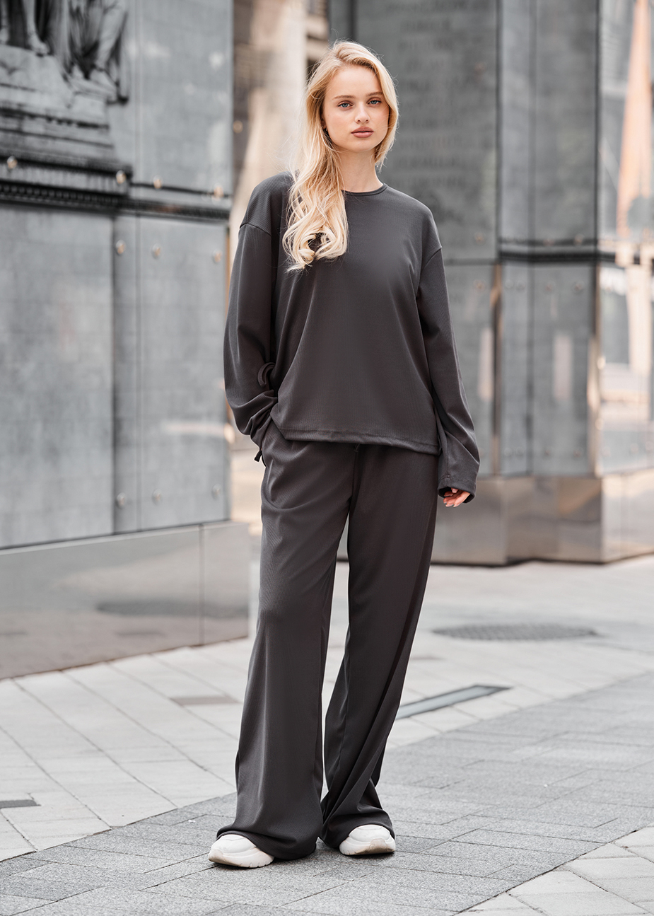 Costum de damă Staff di dark gray