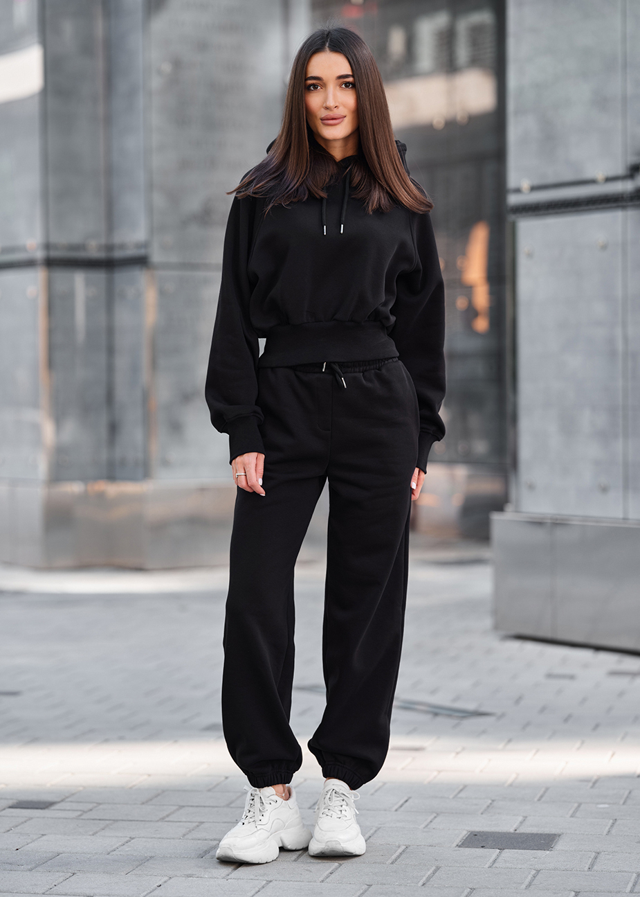 Costum de trening de damă Staff meg black fleece