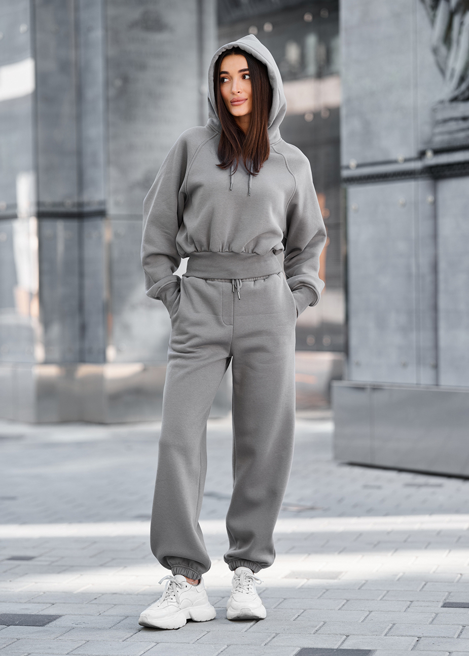 Costum de trening de damă Staff meg gray fleece