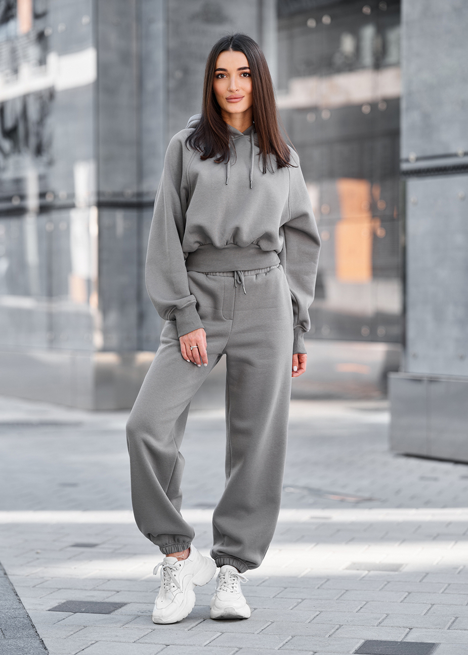 Costum de trening de damă Staff meg gray fleece