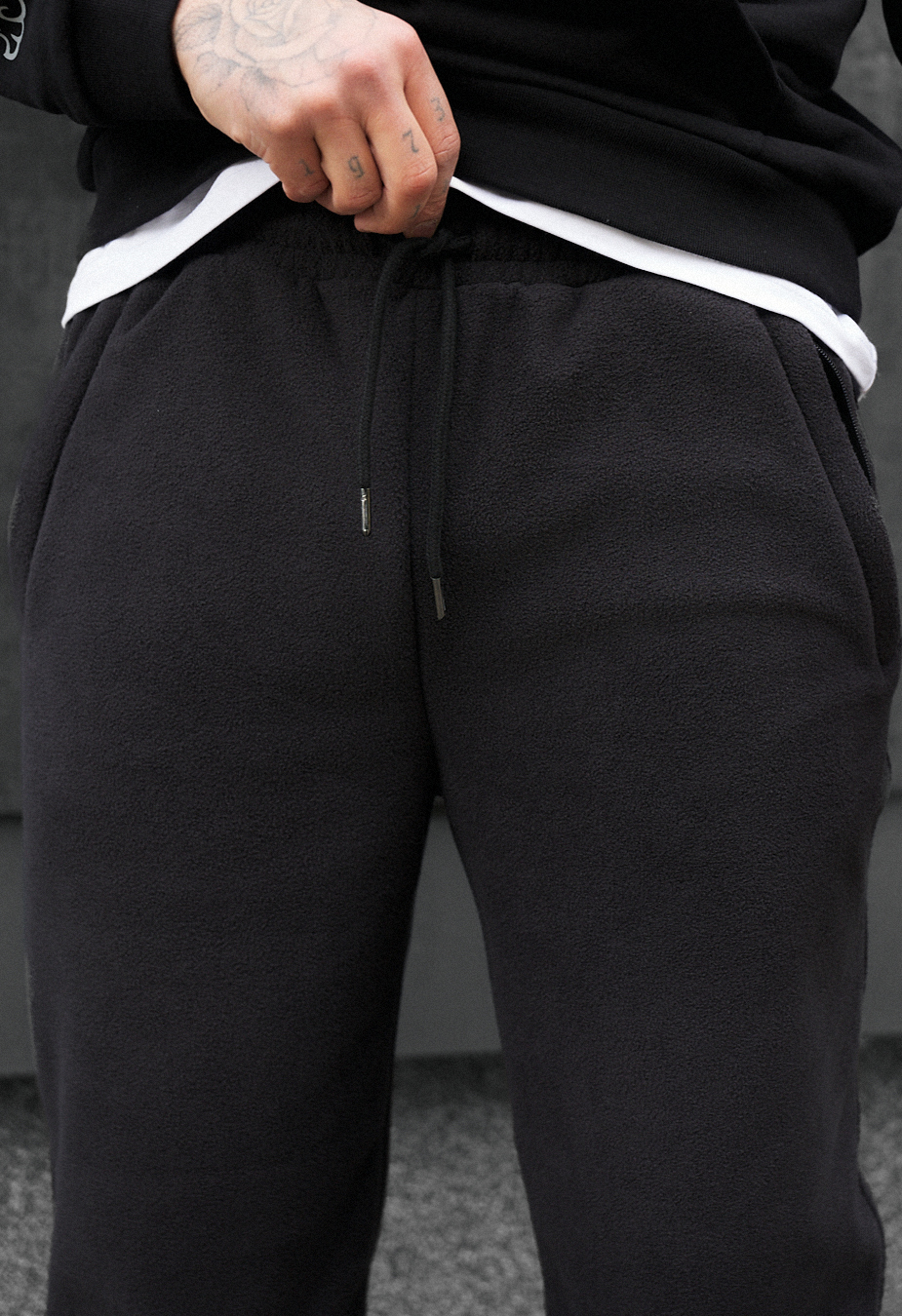 Pantaloni de trening Staff pul black fleece
