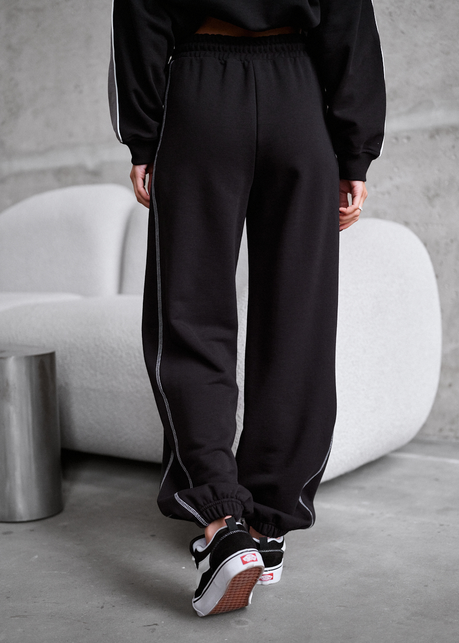 Pantaloni de trening de damă Staff yea black