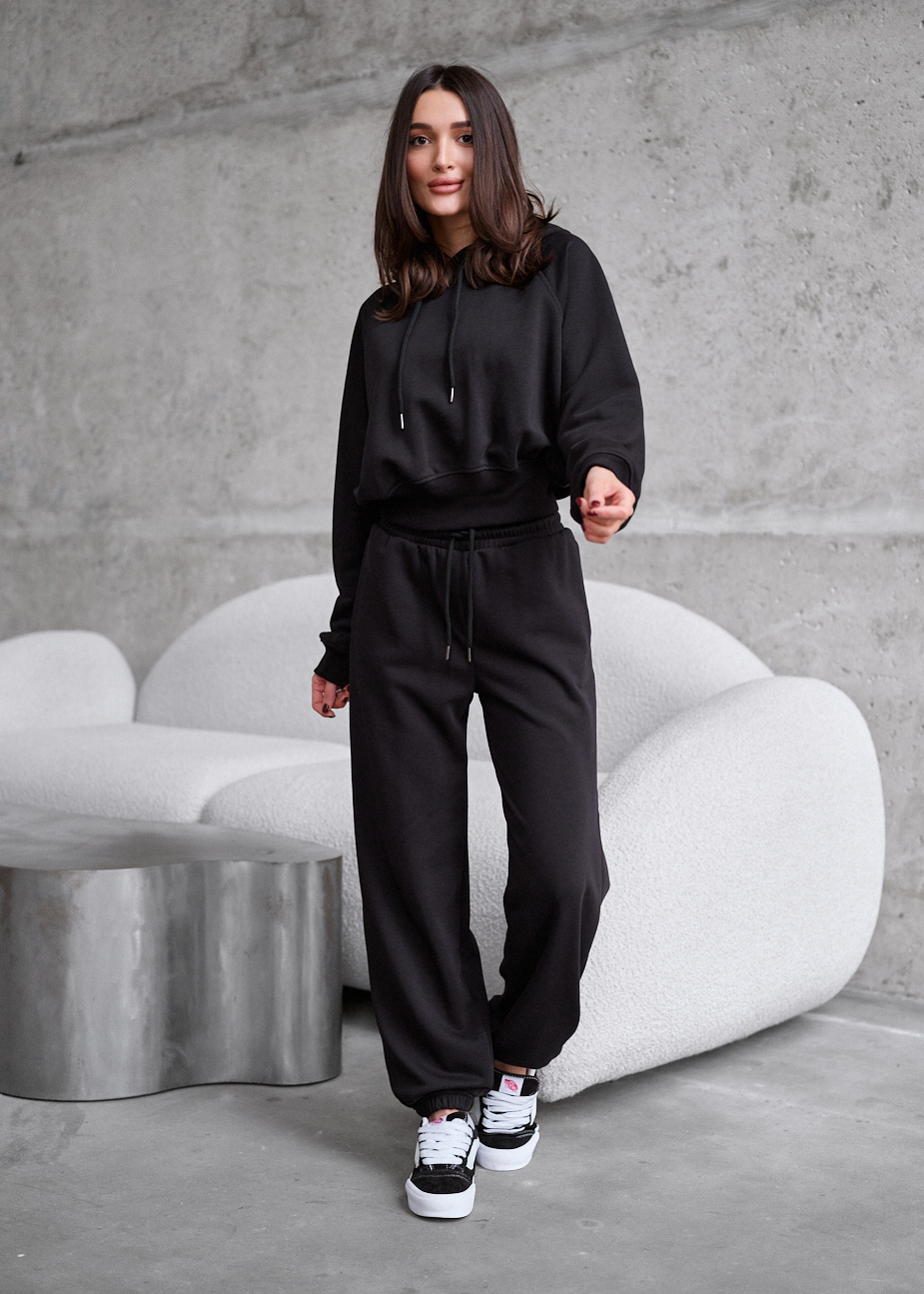 Costum de trening de damă Staff meg black