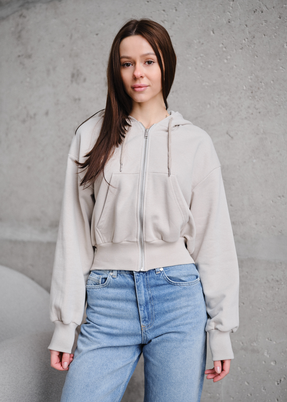 Hanorac de damă Staff oli light gray