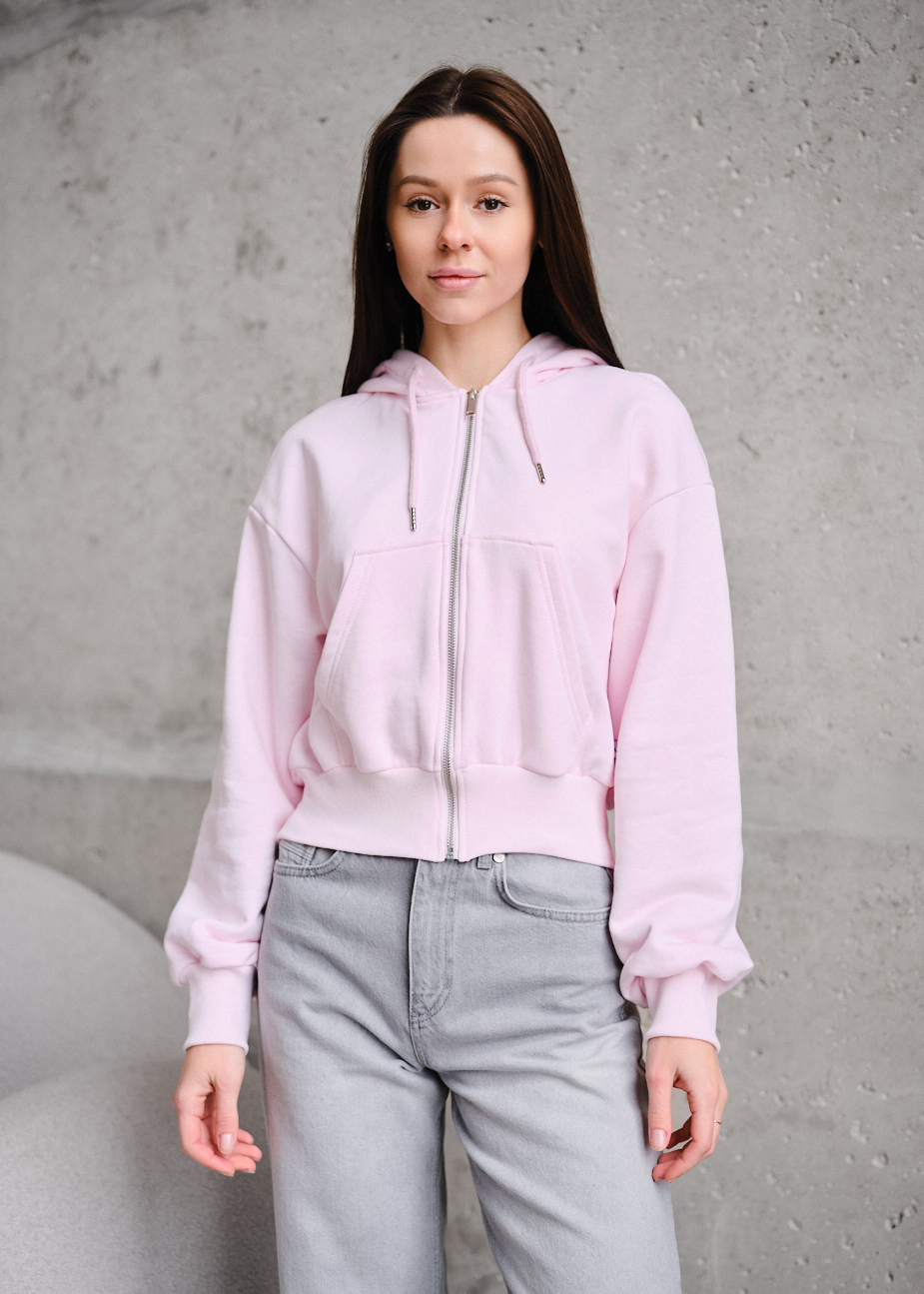 Hanorac de damă Staff oli light pink