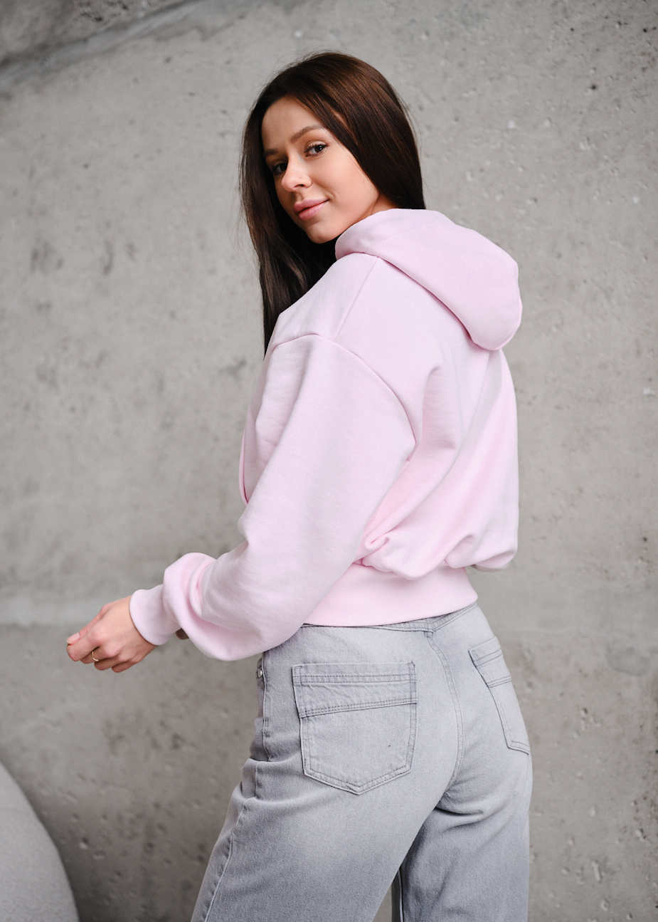 Hanorac de damă Staff oli light pink