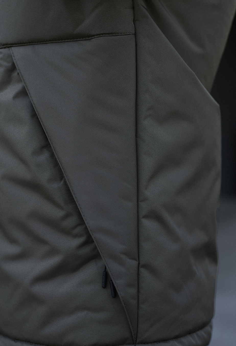 Geacă de iarnă Staff br dark khaki logo