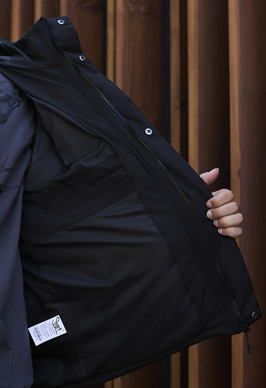 Geacă de iarnă Staff sp black
