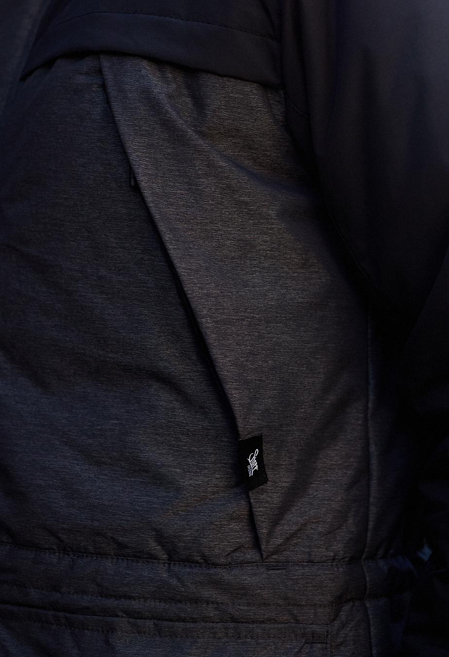 Parka de iarnă Staff to black & graphite