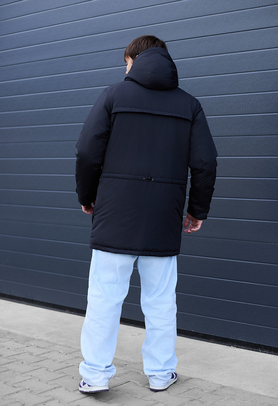 Parka de iarnă Staff to black
