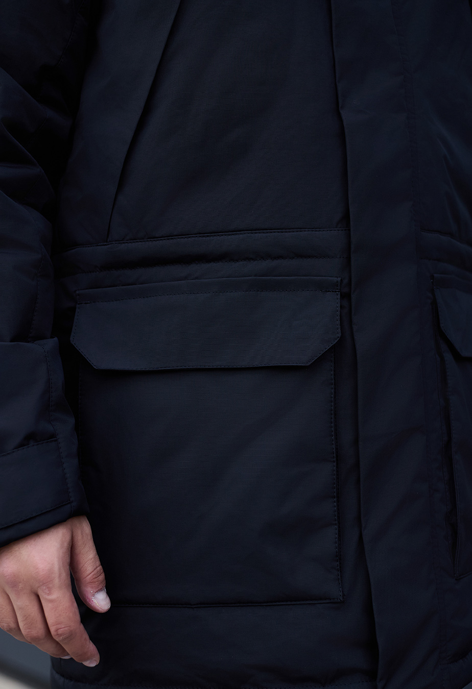 Parka de iarnă Staff to black