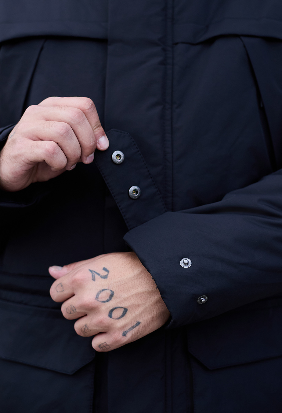 Parka de iarnă Staff to black
