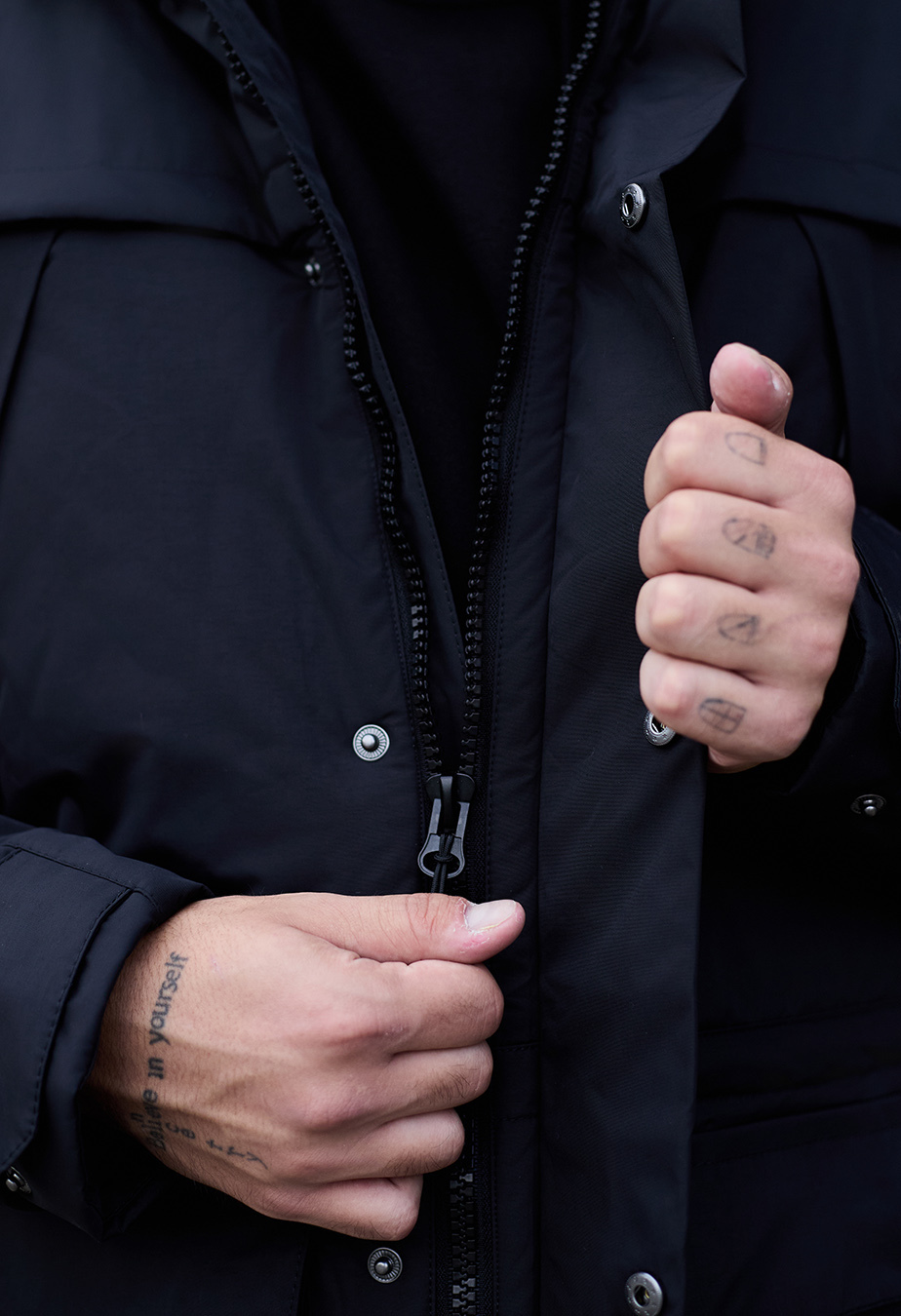 Parka de iarnă Staff to black