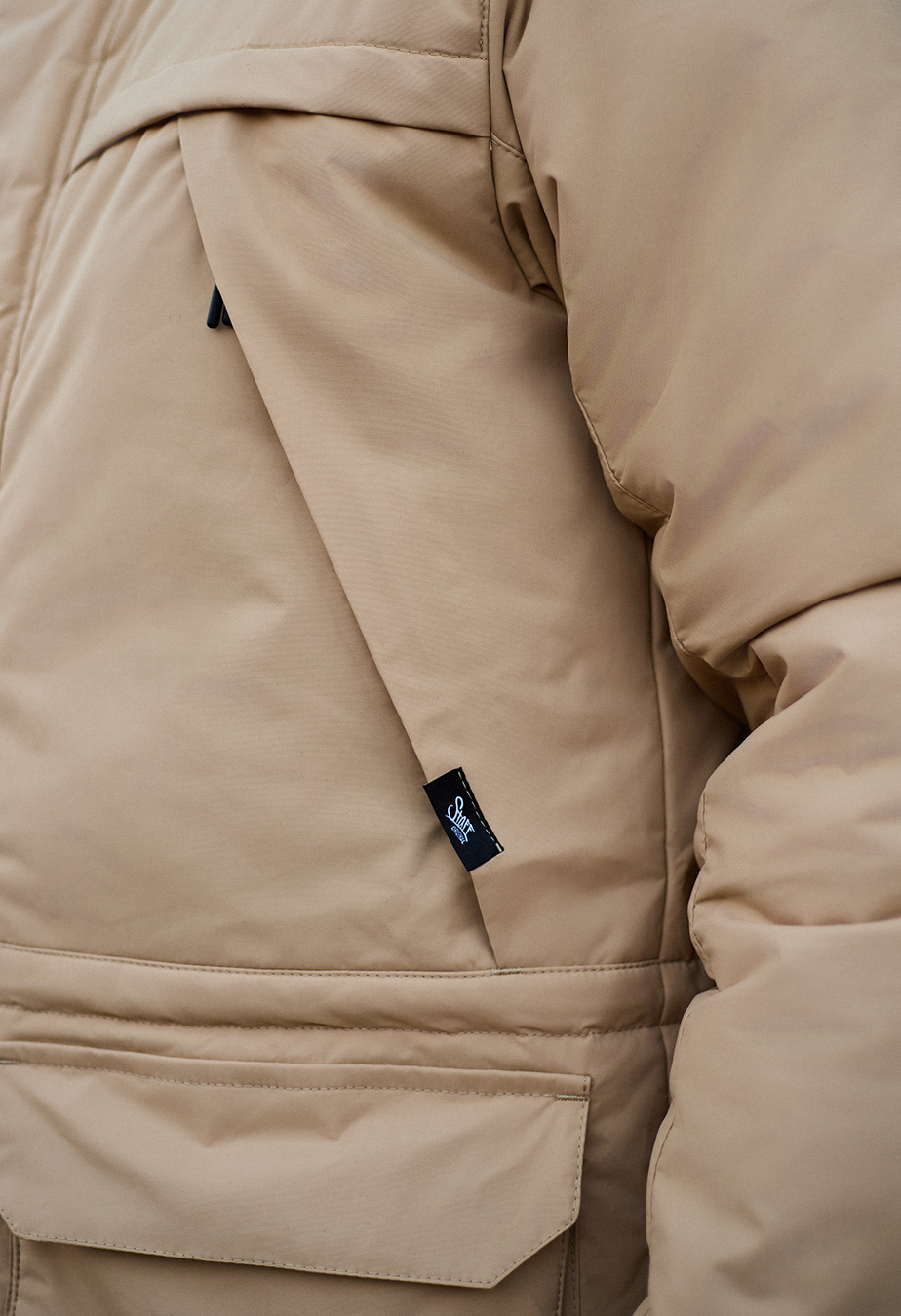 Parka de iarnă Staff to beige
