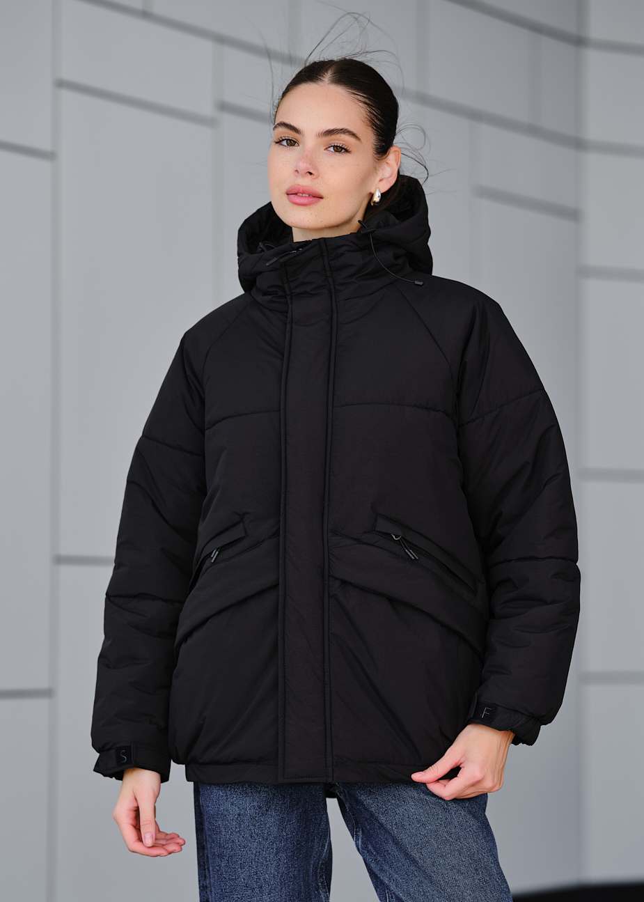 Geacă de iarnă de damă Staff ja black