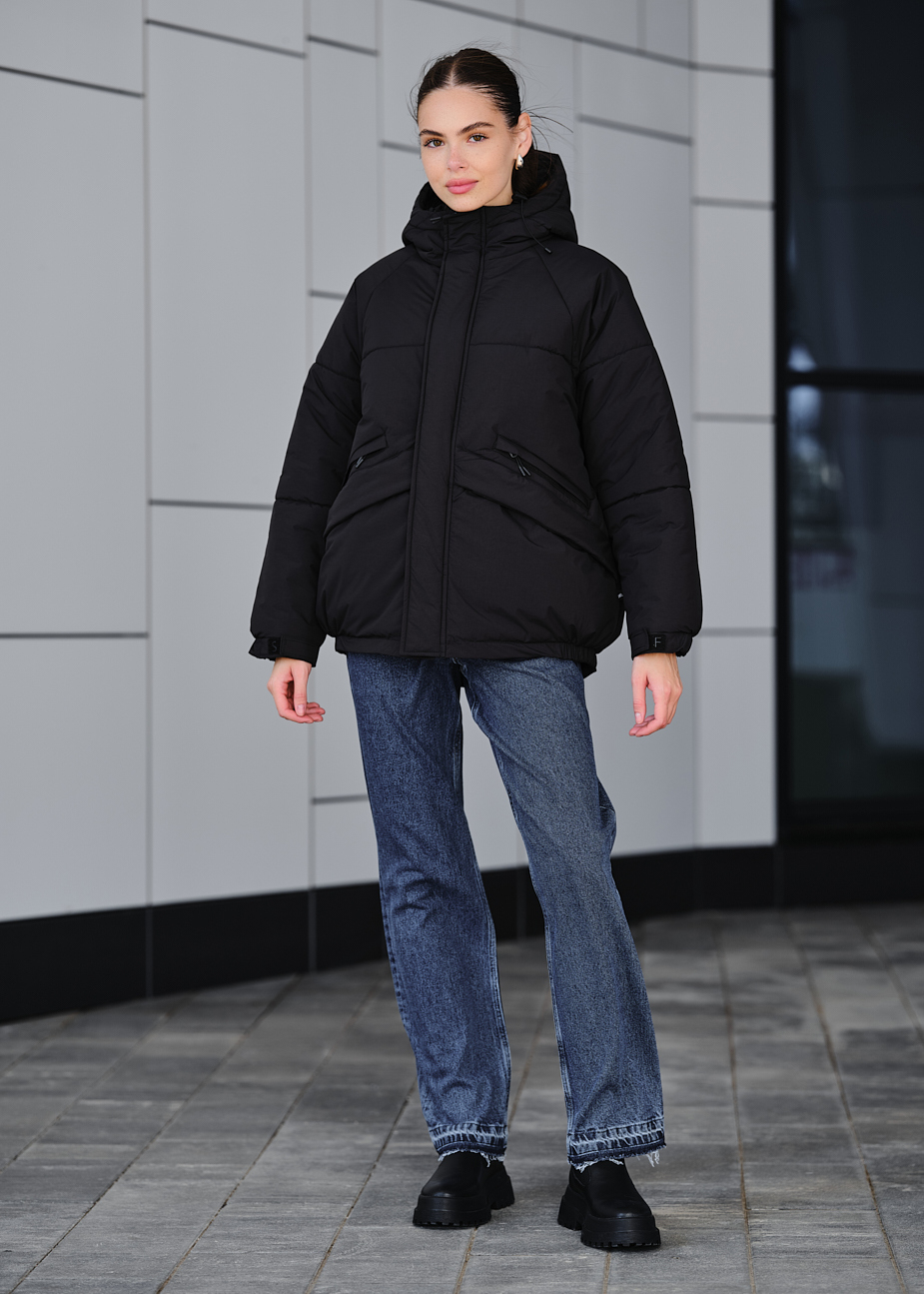 Geacă de iarnă de damă Staff ja black