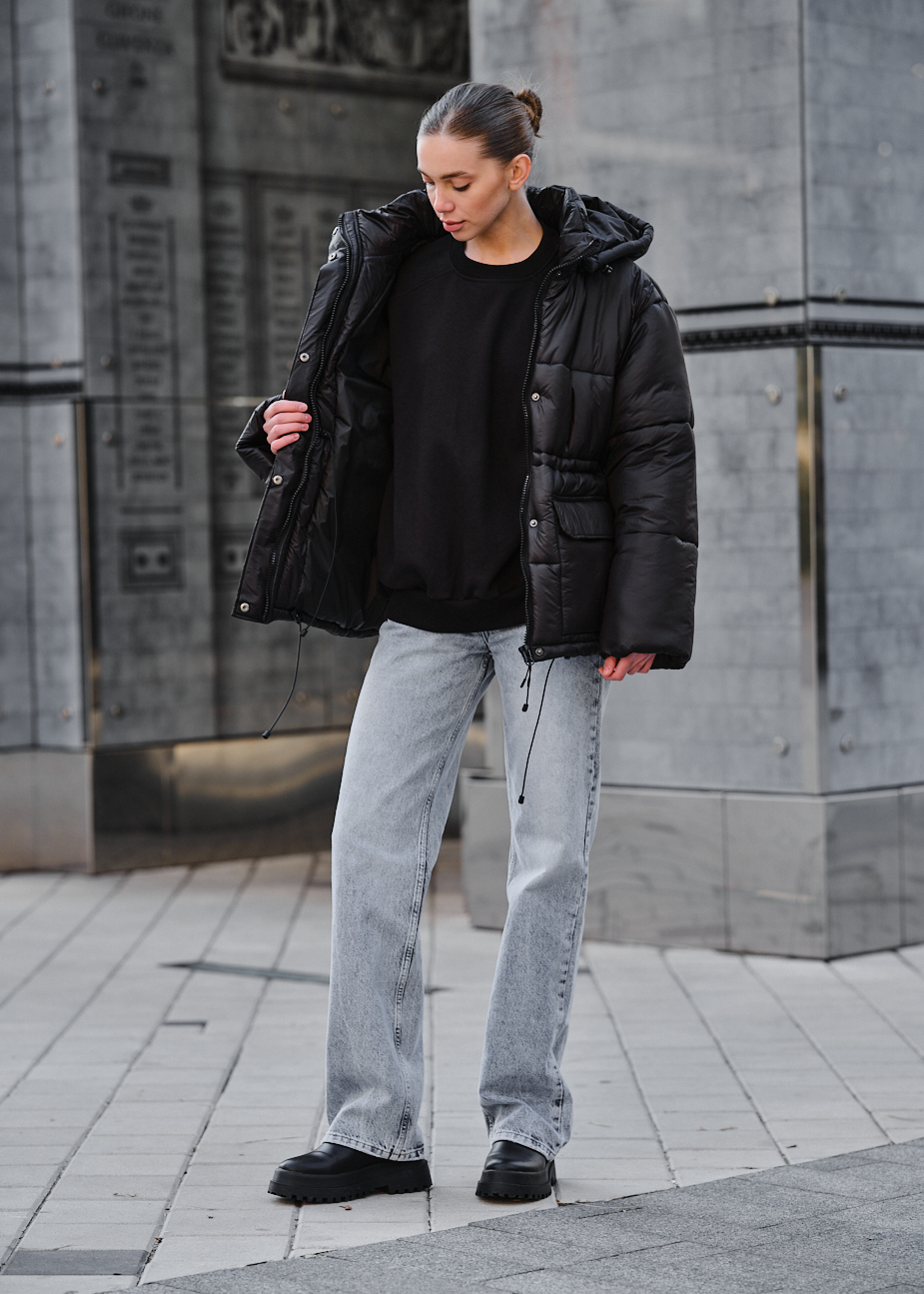 Geacă de iarnă de damă Staff ch black