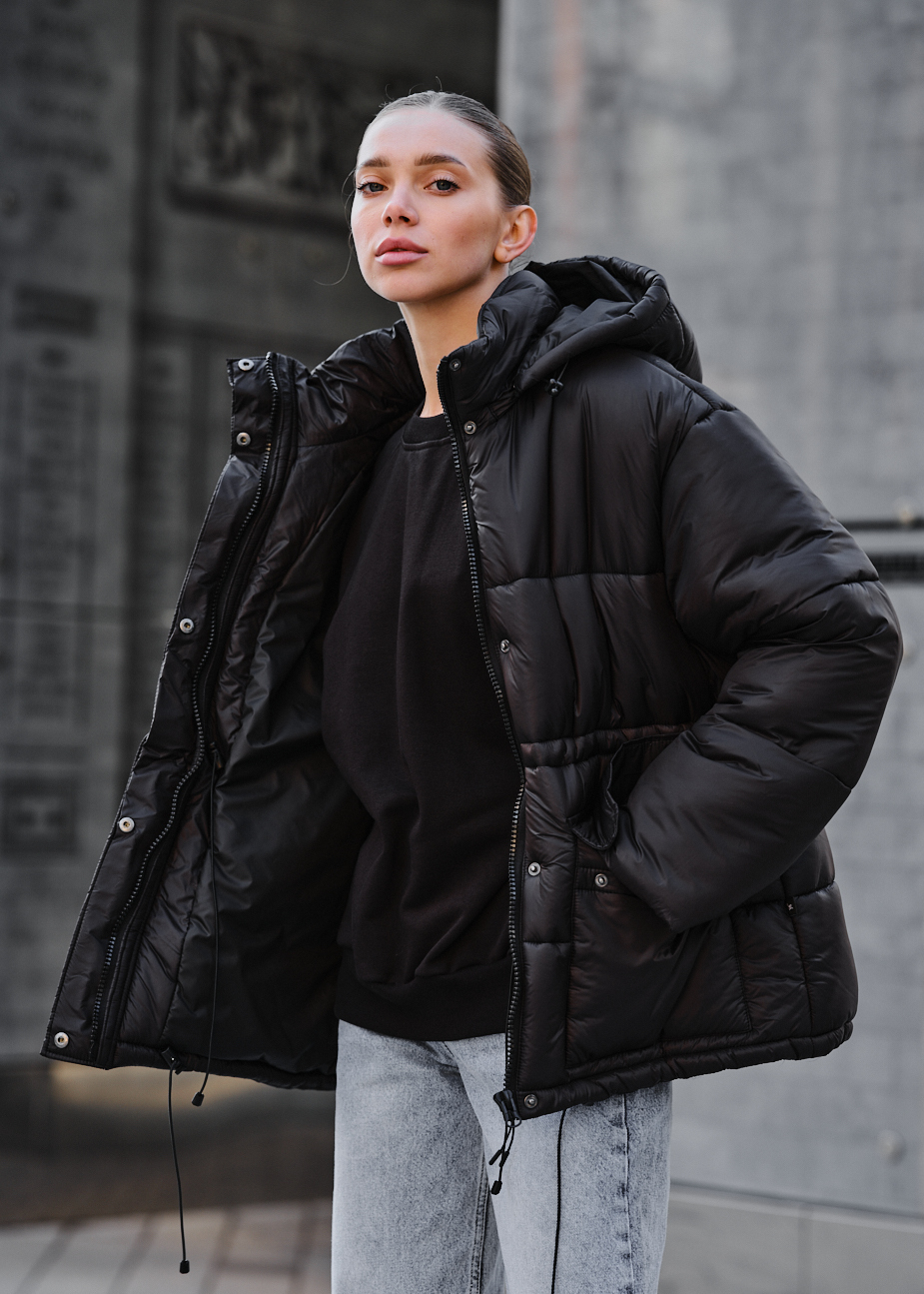 Geacă de iarnă de damă Staff ch black