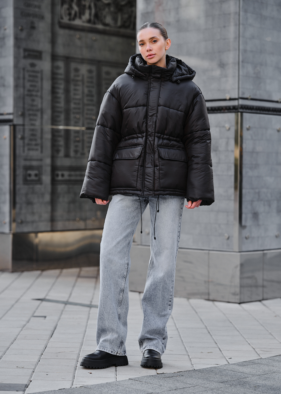 Geacă de iarnă de damă Staff ch black