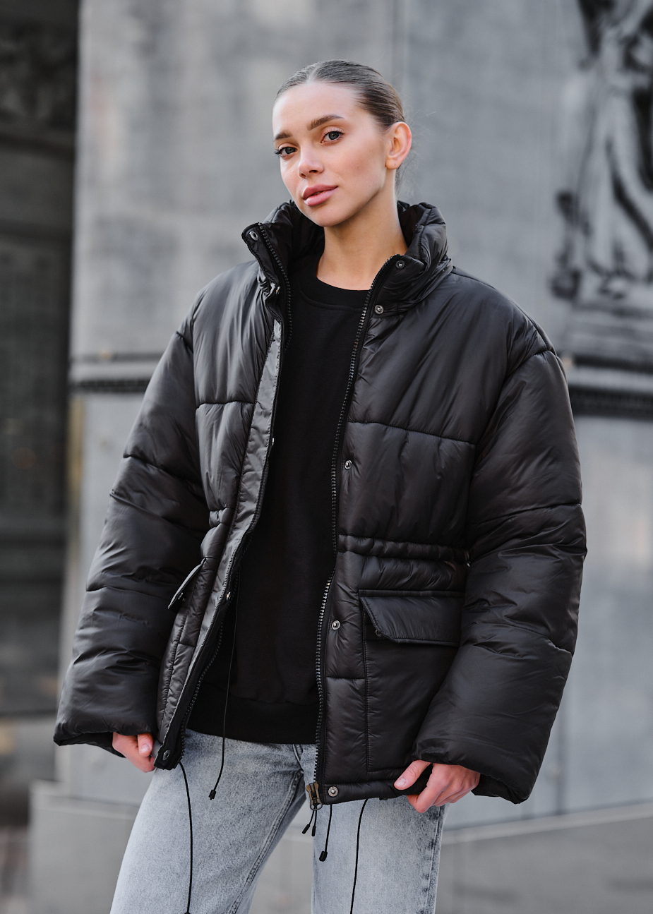 Geacă de iarnă de damă Staff ch black