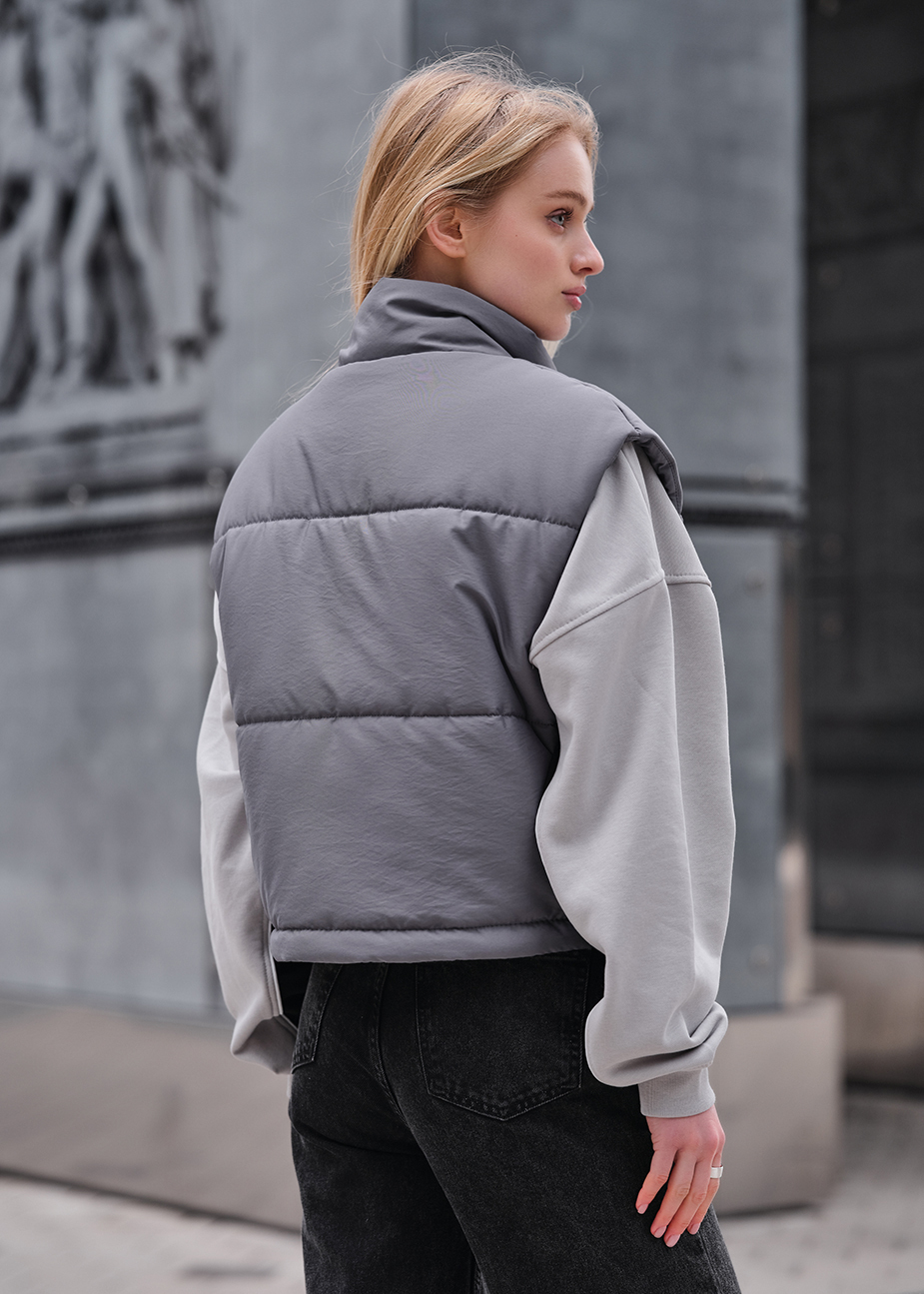 Vestă de damă Staff raix gray