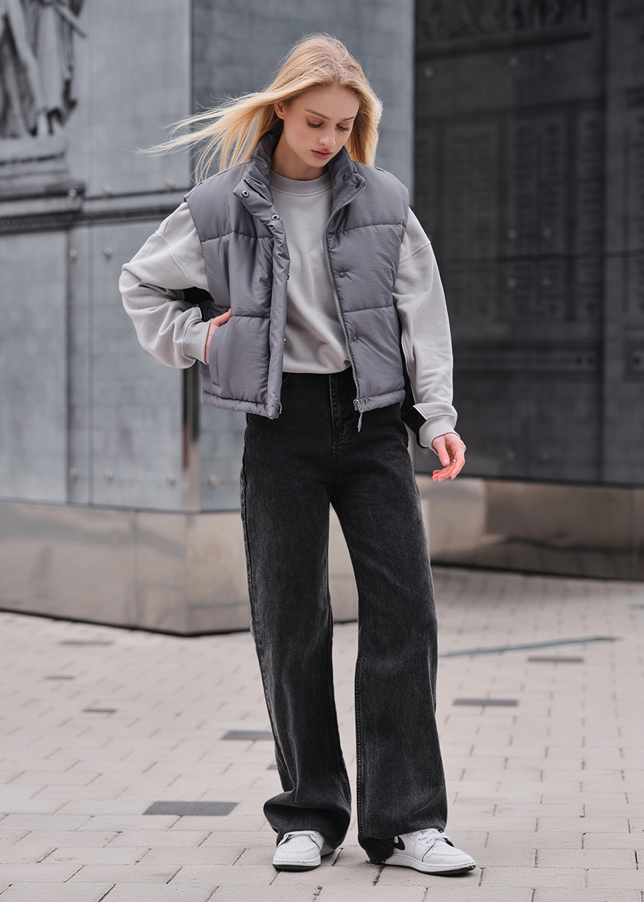 Vestă de damă Staff raix gray