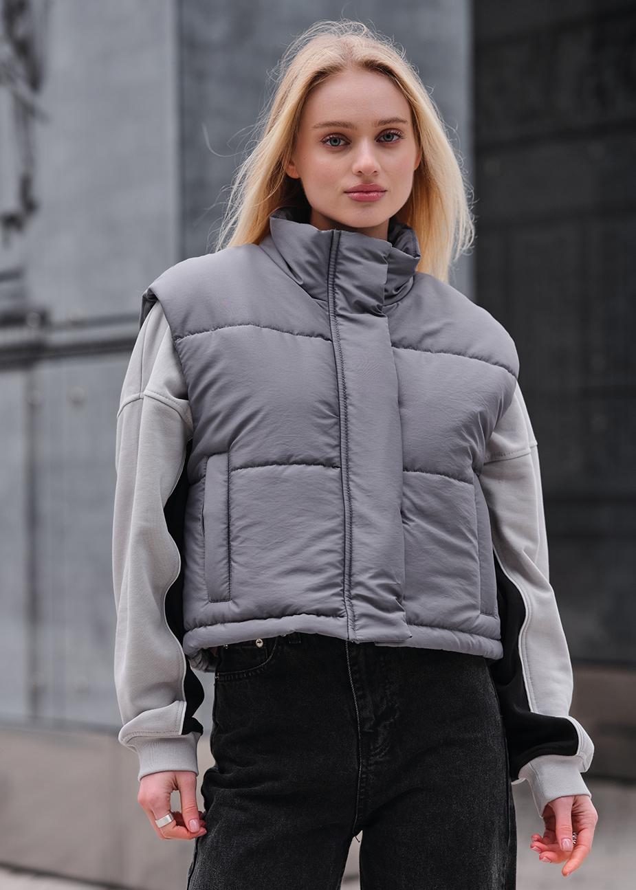 Vestă de damă Staff raix gray