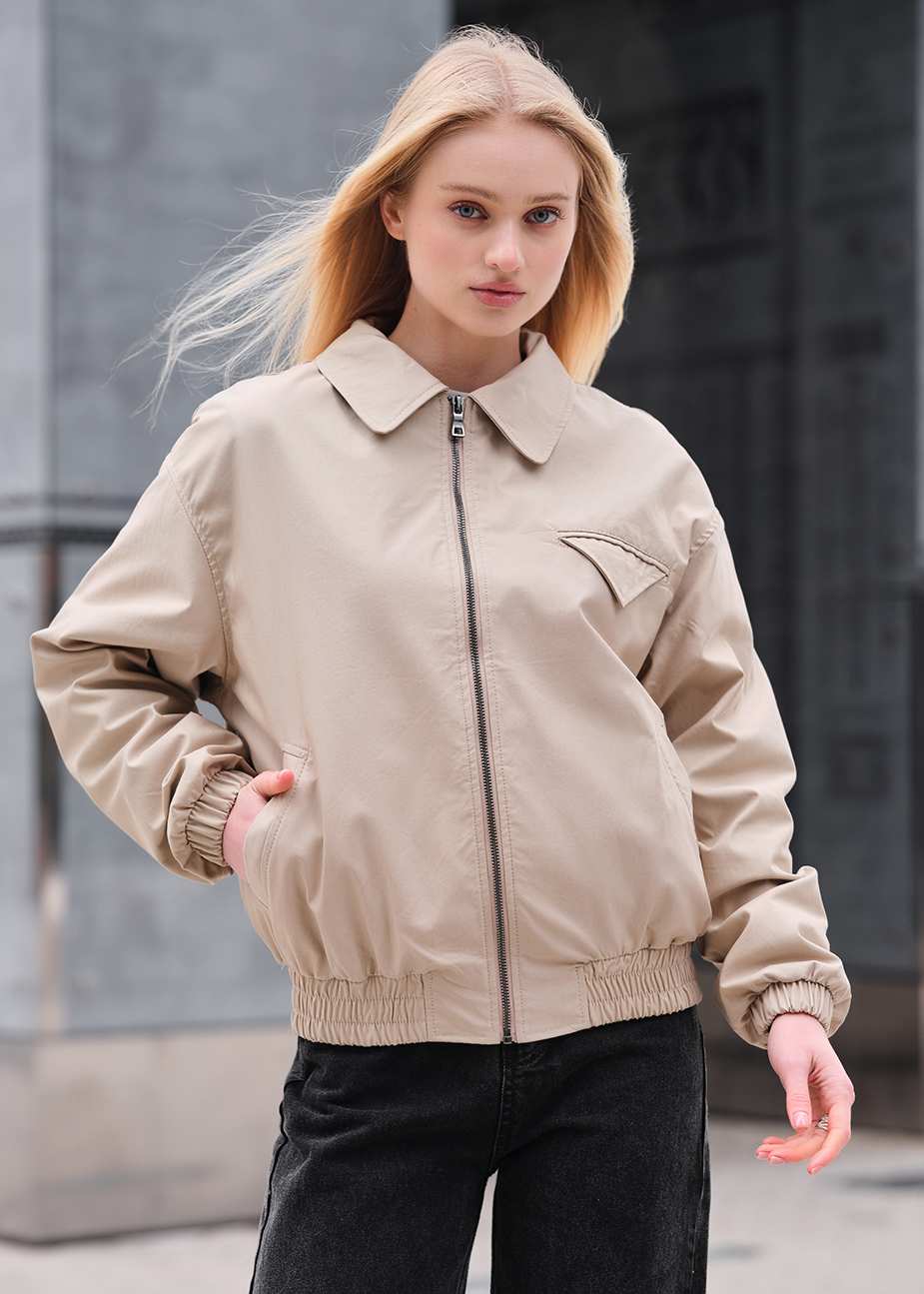  Jachetă bomber de damă Staff litz beige