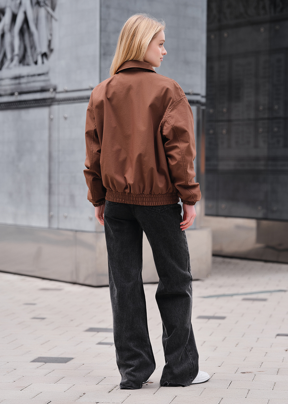 Jachetă bomber de damă Staff litz brown