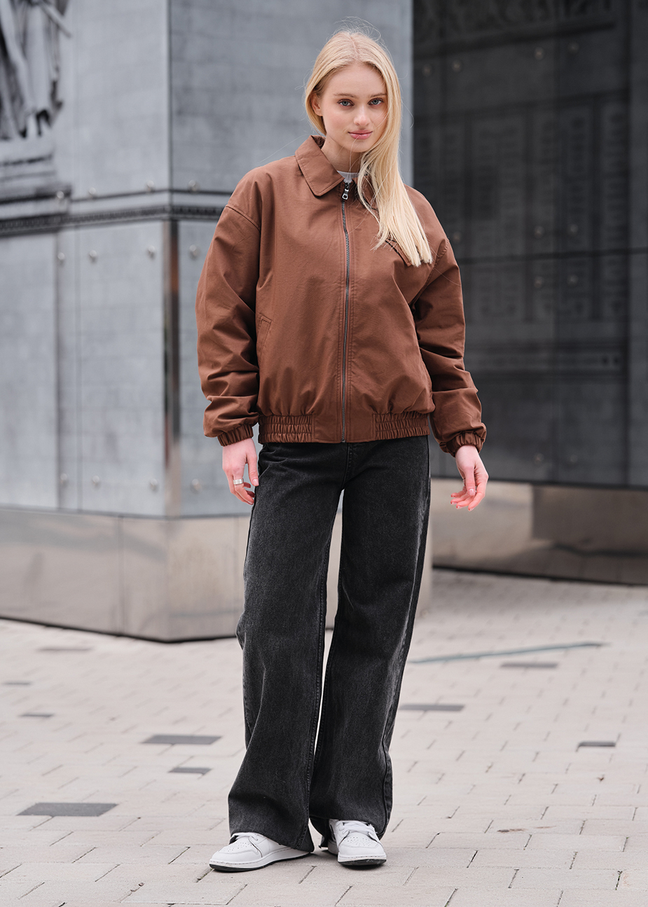Jachetă bomber de damă Staff litz brown