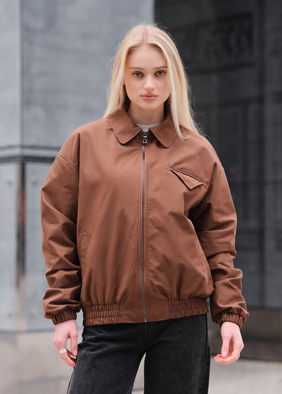Jachetă bomber de damă Staff litz brown