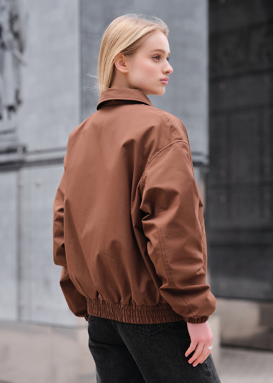 Jachetă bomber de damă Staff litz brown