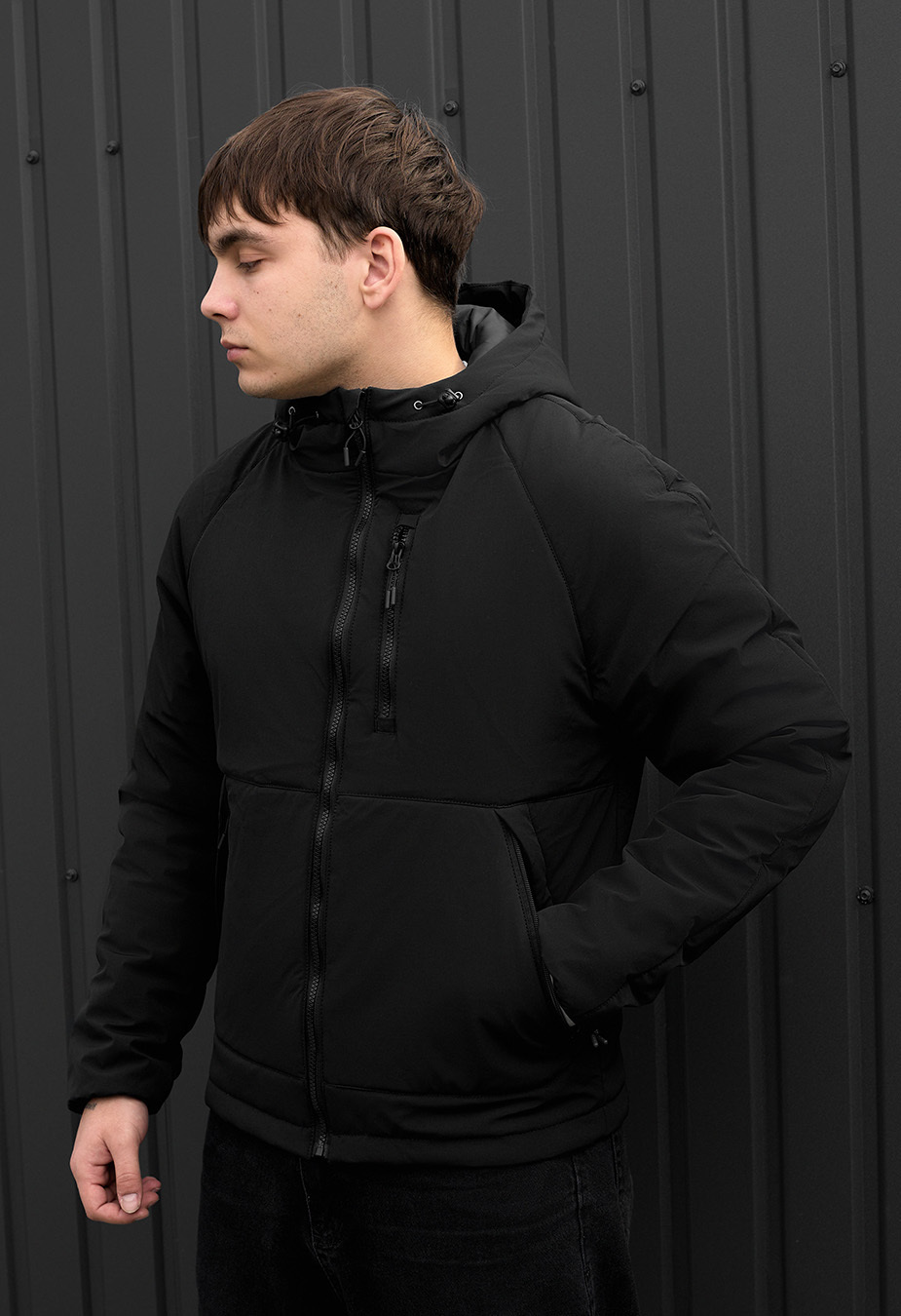 Geacă demi-sezon Staff na black