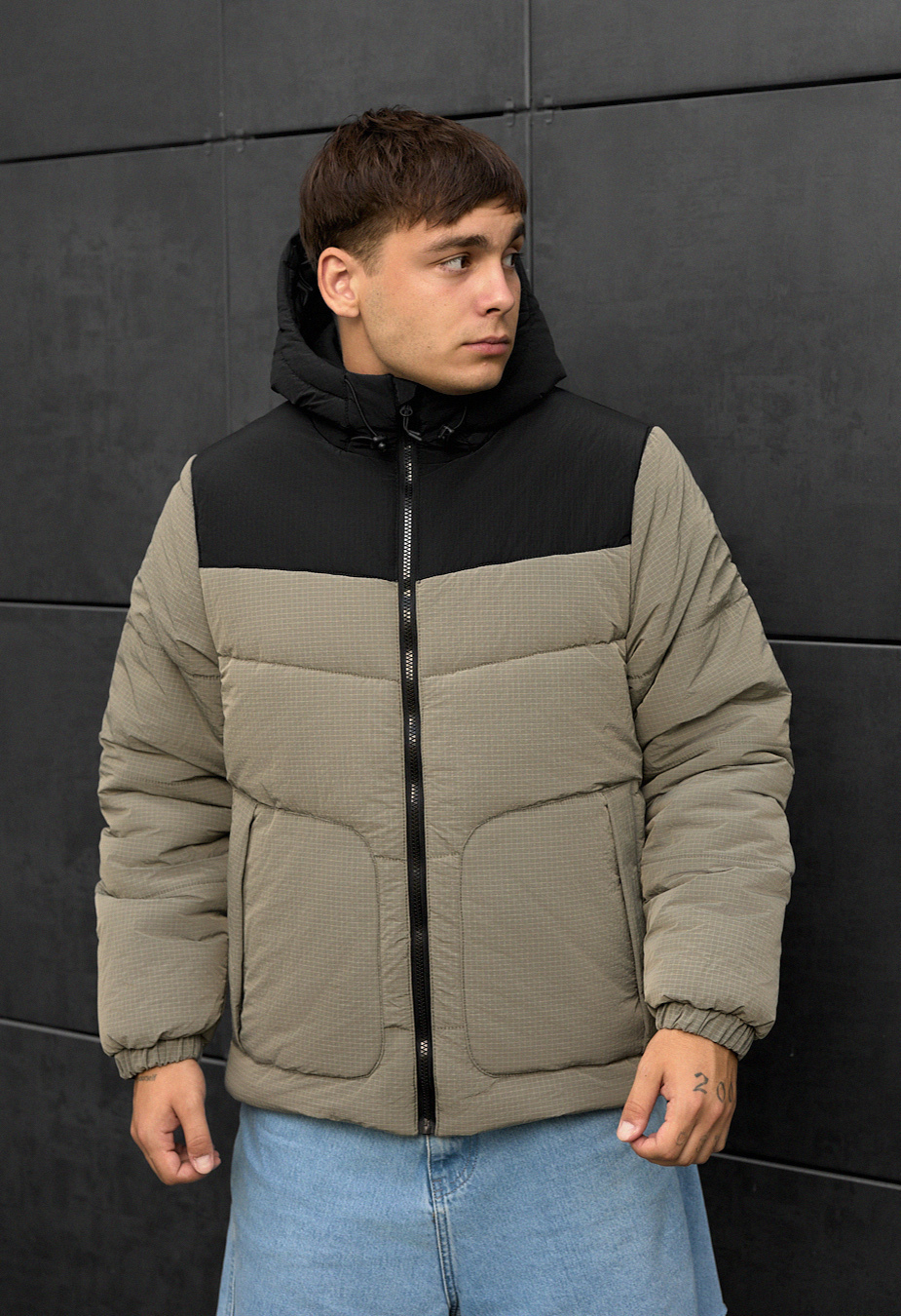 Geacă demi-sezon Staff loxx olive & black