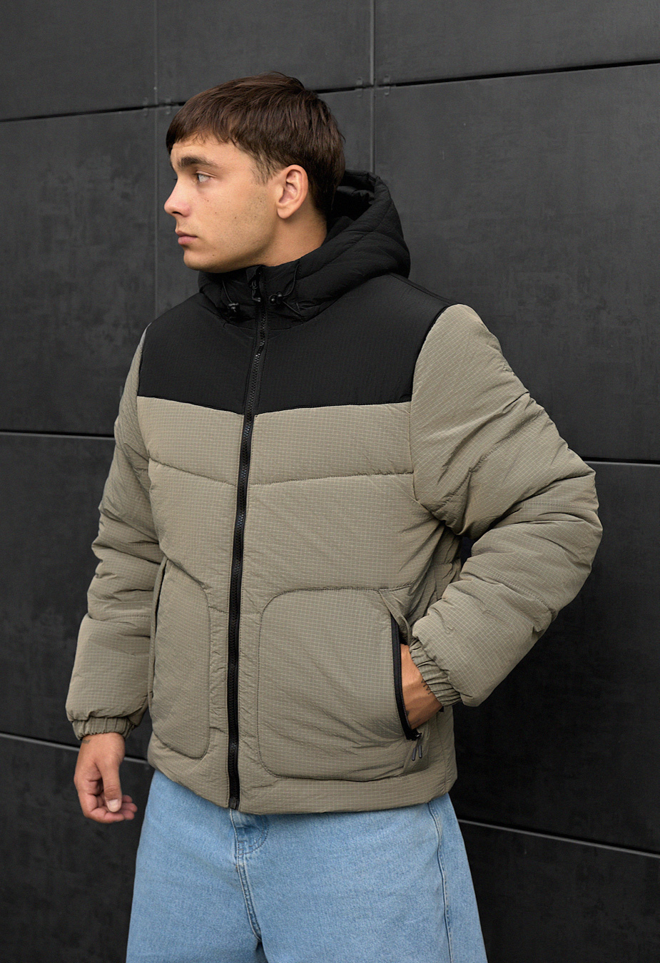Geacă demi-sezon Staff loxx olive & black