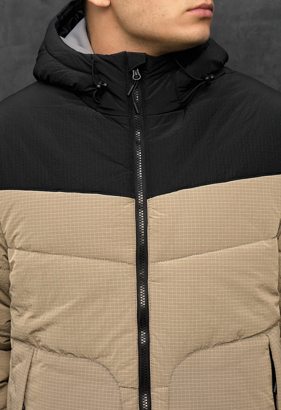 Geacă demi-sezon Staff loxx light brown & black