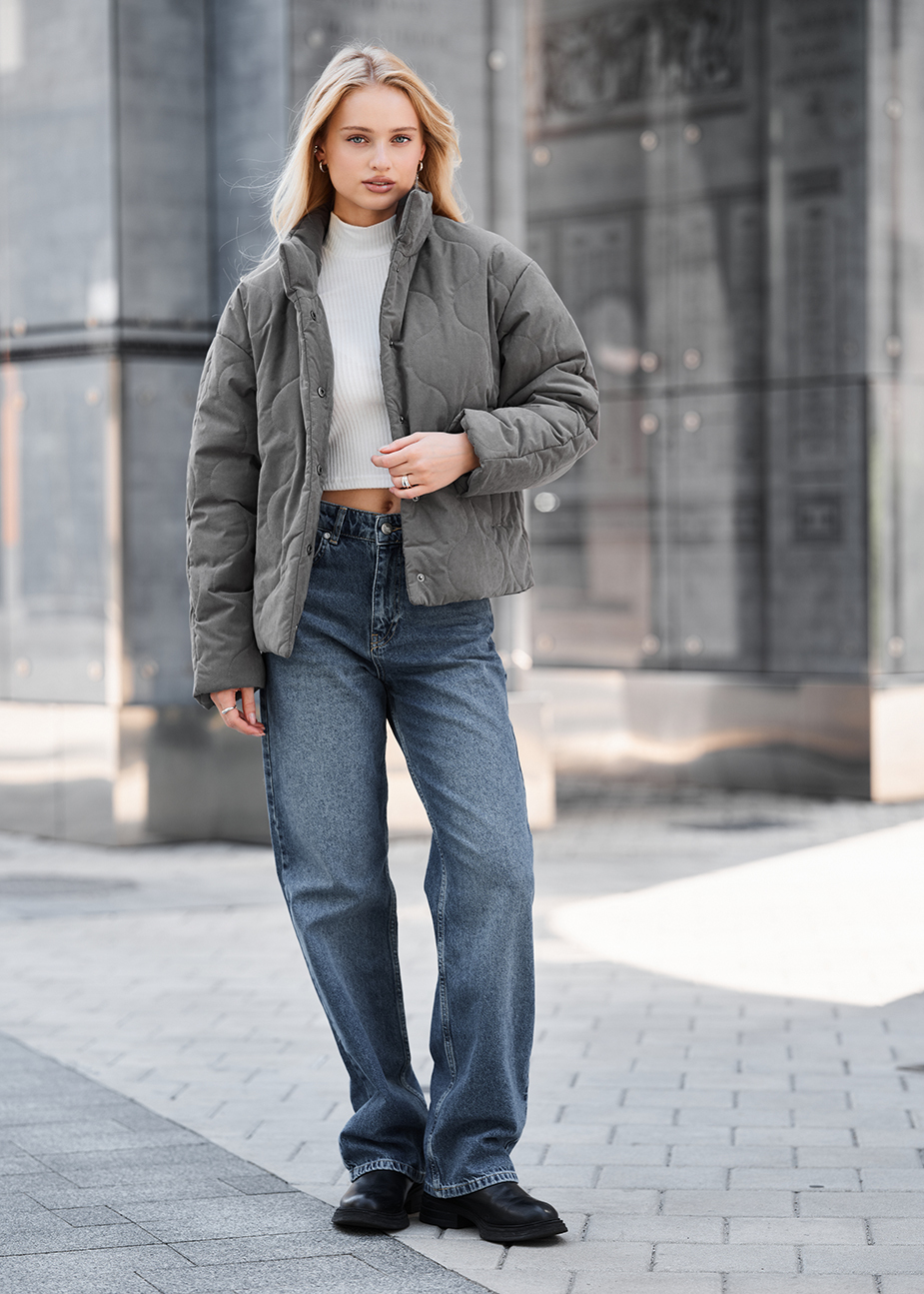 Geacă de damă Staff zebb gray