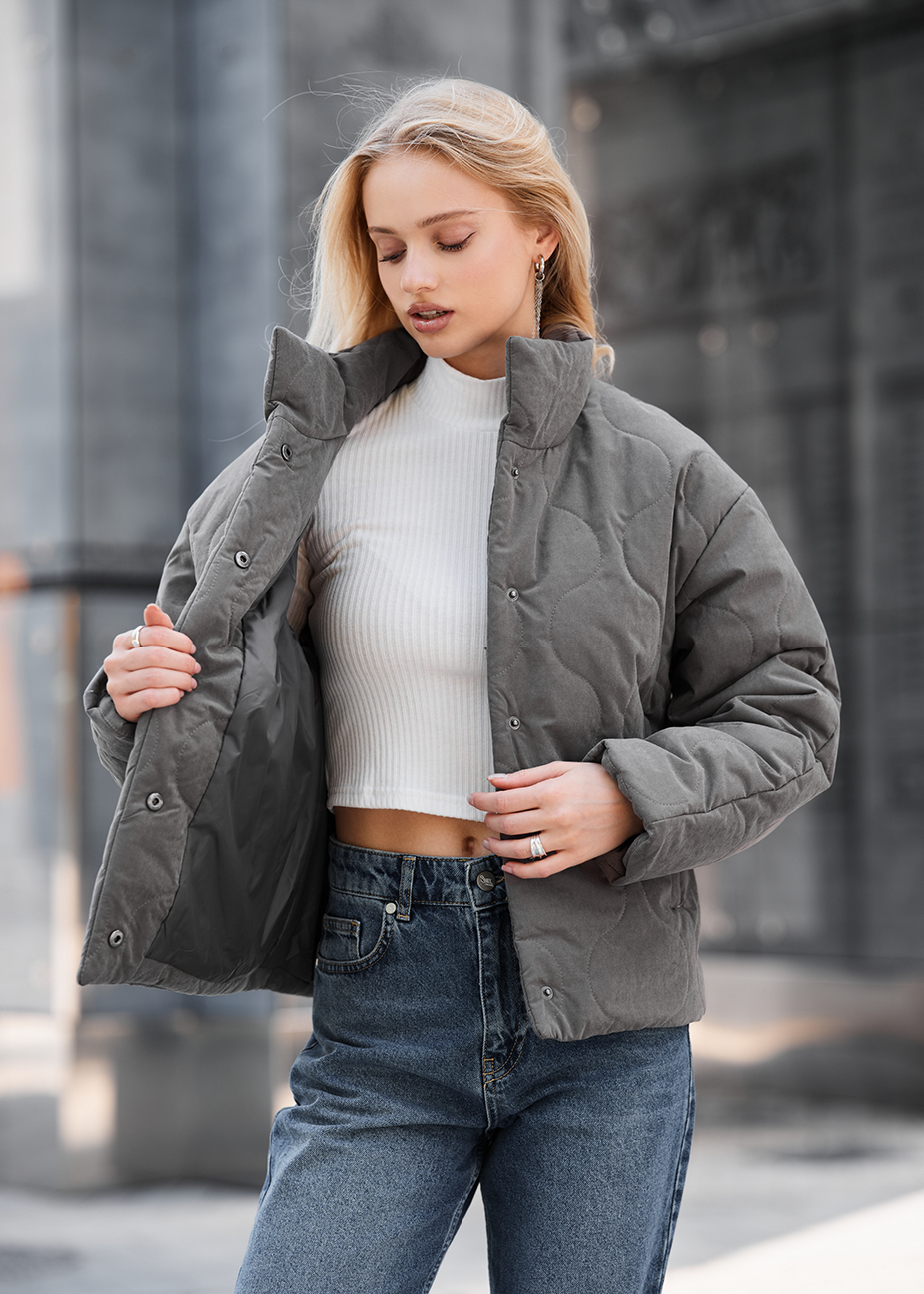 Geacă de damă Staff zebb gray