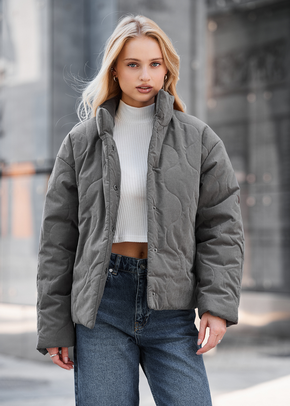 Geacă de damă Staff zebb gray