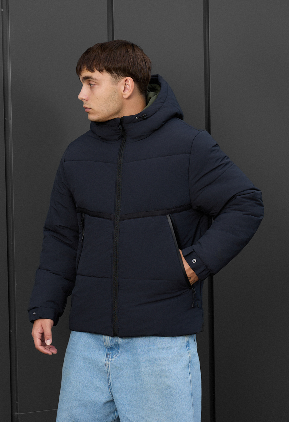 Geacă de iarnă Staff krix navy