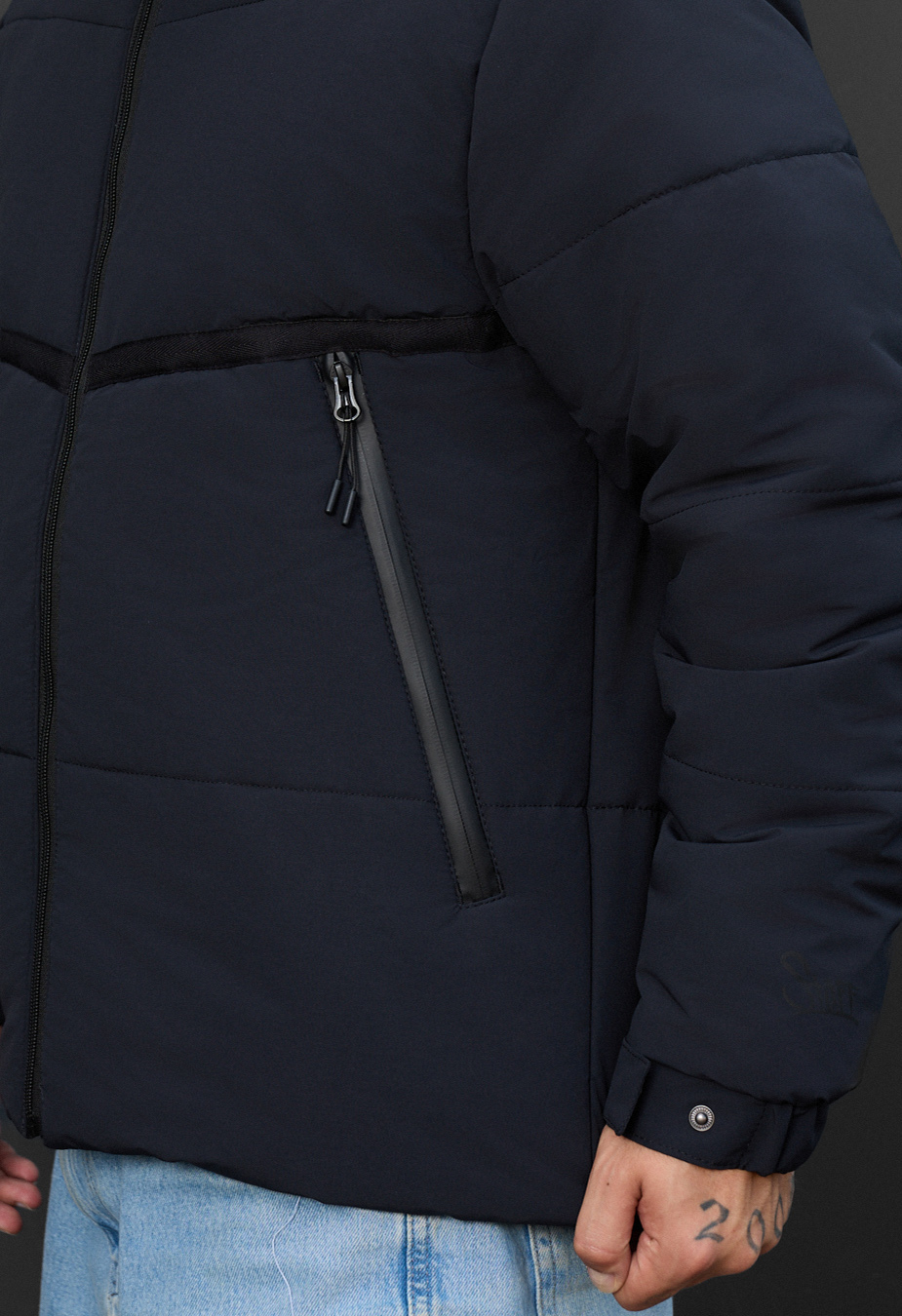 Geacă de iarnă Staff krix navy