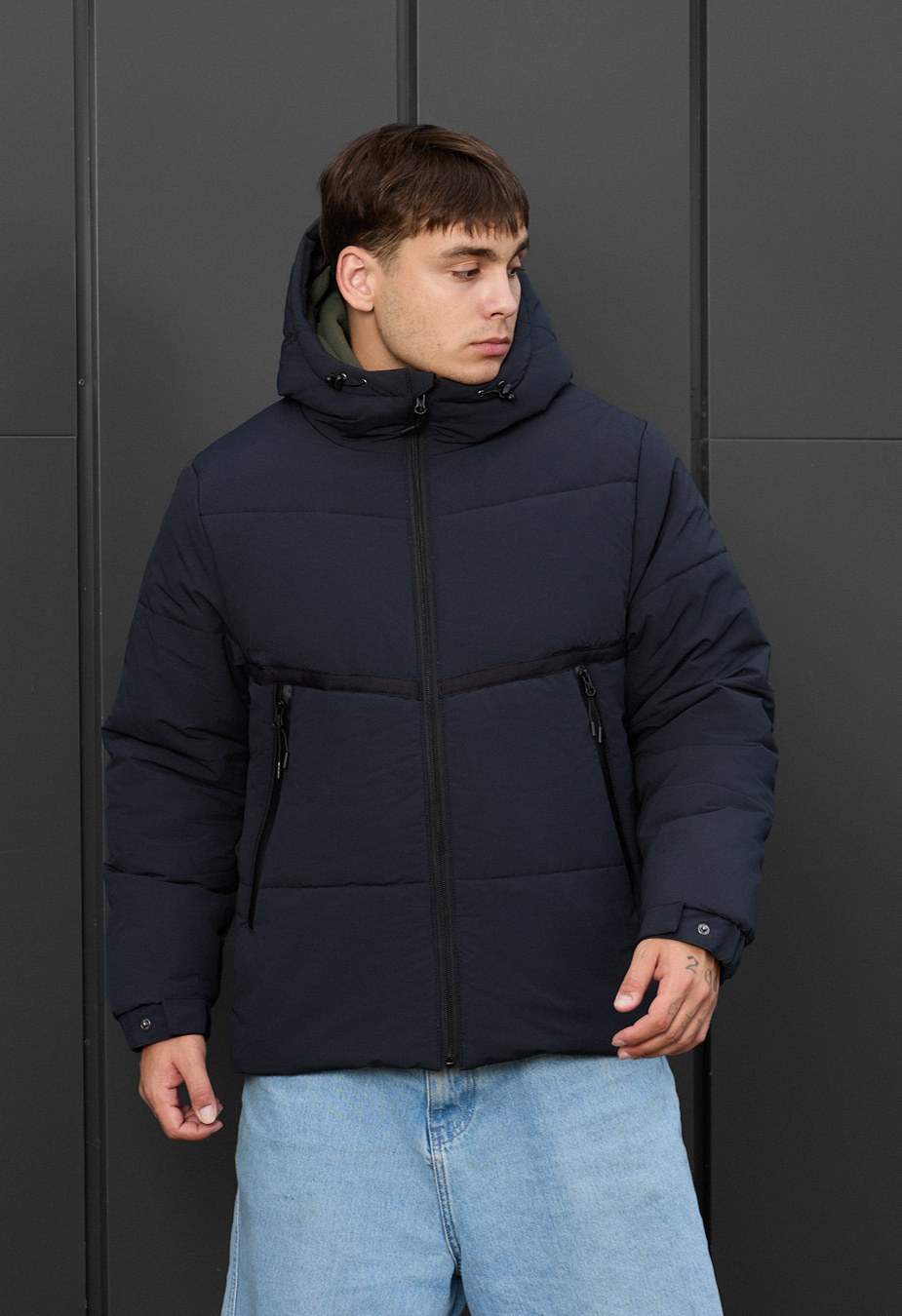 Geacă de iarnă Staff krix navy