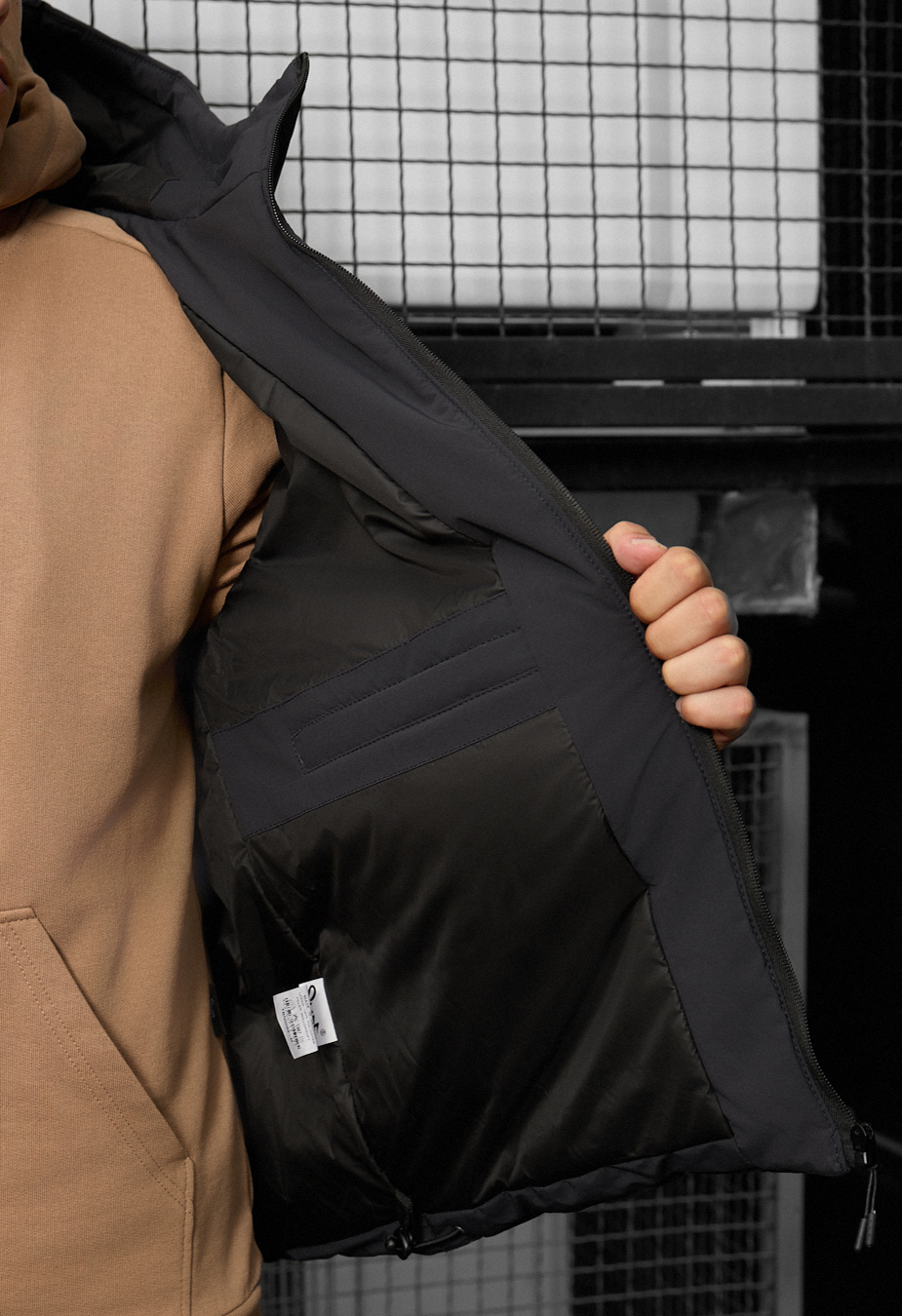 Geacă de iarnă Staff krix dark gray